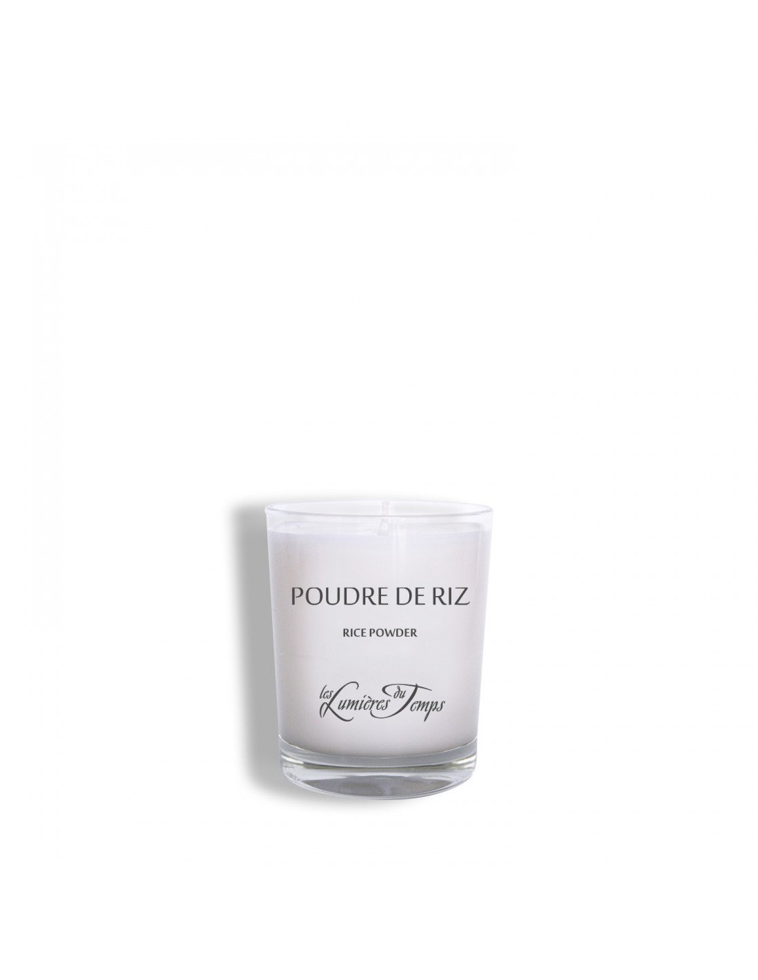 Bougie parfumée Poudre de riz - 220g - Bougie naturelle artisanale